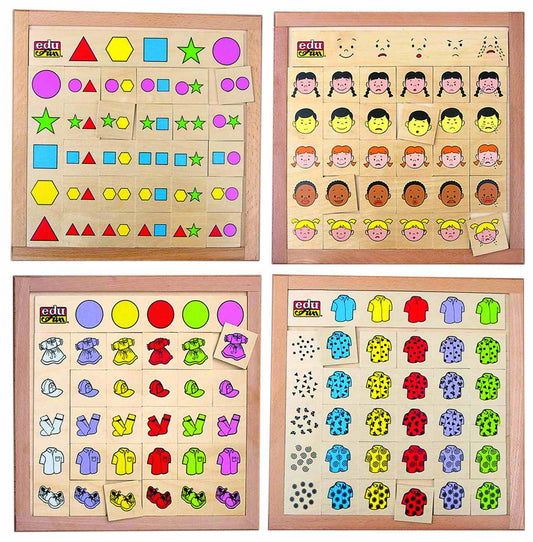 Pédagogie Montessori : Tableaux Double Entrée