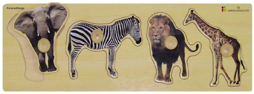 Encastrement BG : Les Animaux Sauvages