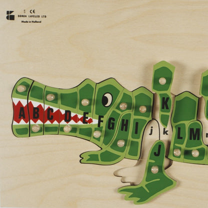 Encastrement ABC : Le Crocodile
