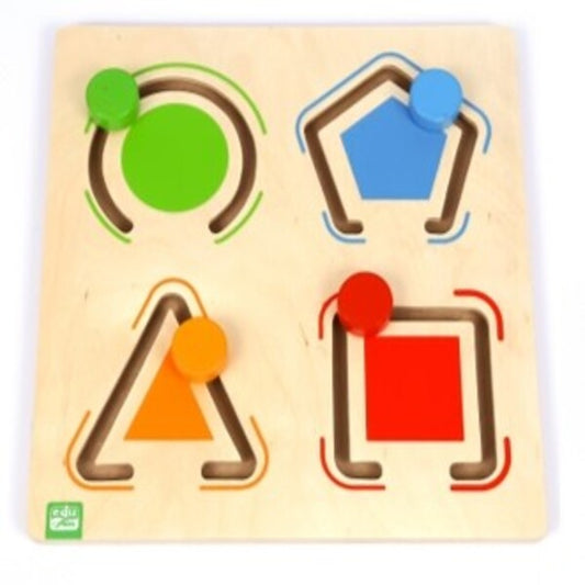 Pédagogie Montessori : Labyrinthes Pré-écritures N°3